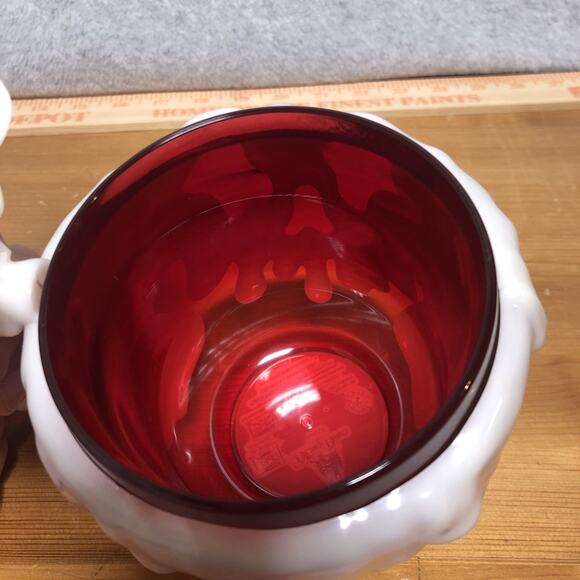 Disney Parks Snow White Evil Queen Red Poison Apple Glow in the Dark Stein Mug - Picture 6 of 8